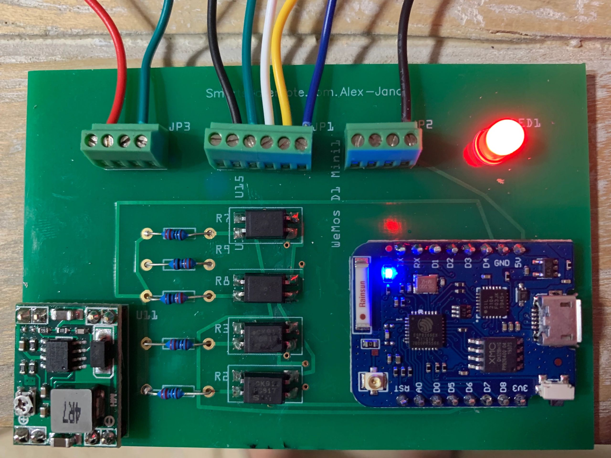 Jandy 4 Smart Spa Remote controller board