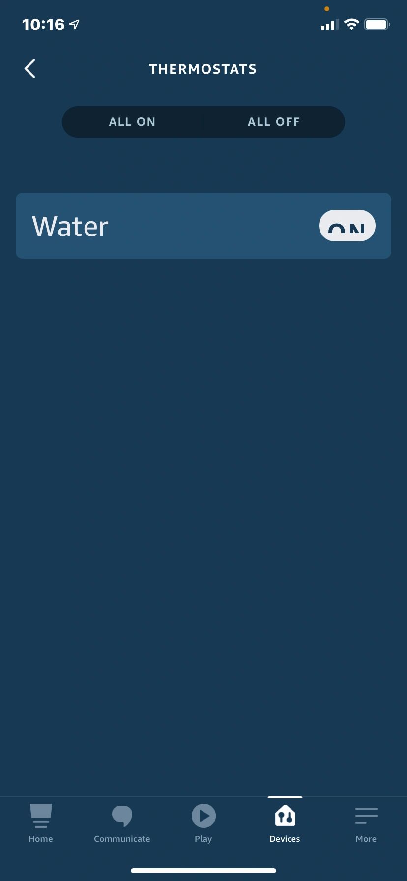 Manage water temperature and compatible equipment from the app.